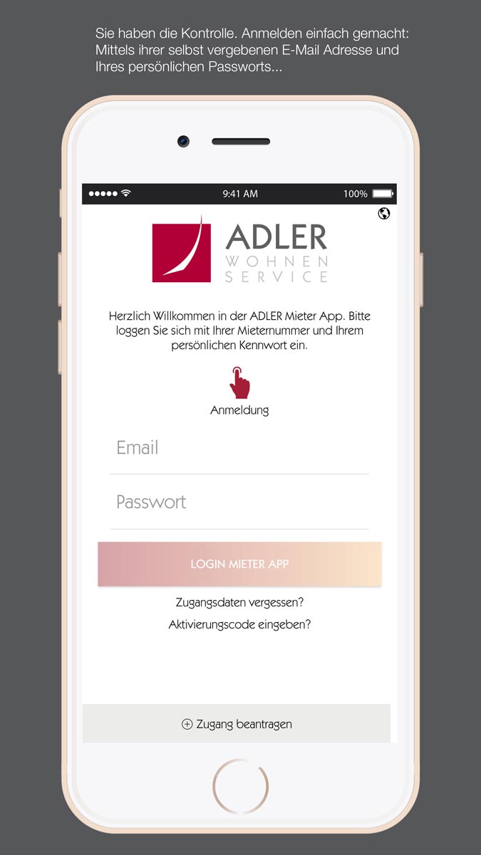 13_ADLER-Mieter-App_LOGIN